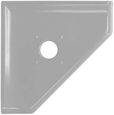 Questech 5 Inch Soap Dish Corner Shelf
