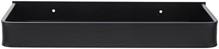 MAGICLULU Black Wall-Mounted Shower Caddy