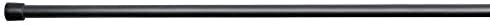 iDesign Cameo Metal Tension Curtain Rod 50-87 Inches Matte Black