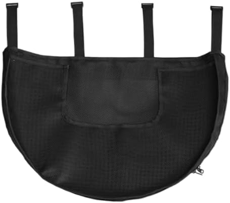 Mesh Bath Toy Organizer with 4 Hooks and Side Pockets