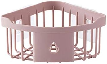 Black Corner Shower Caddy with Waterproof Design