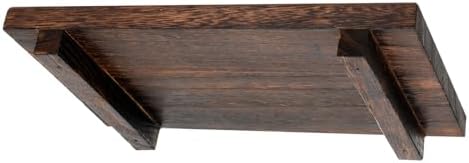 9x6 Inch Brown Wood Soap Riser Tray