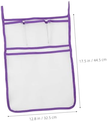 Stylish Hanging Mesh Organizer Bag for Bathroom Storage