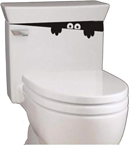 Funny Toilet Lid Decals 3D Monster Design