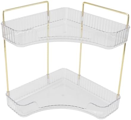 Enforose 2 Tier Corner Organizer for Bathroom