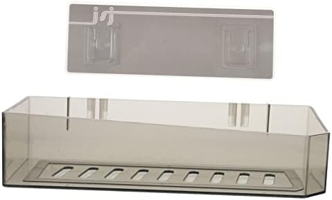 Brightfufu Door Organizer Wall Sticking Shelf Bathroom Shower Rack No Drill Decorative Storage Stands Easy Install