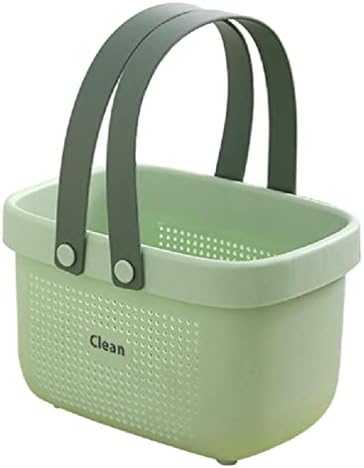 Portable Storage Organizer Caddy with Handles for Bathroom Kitchen Dorm Bedroom Use