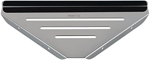 2 Pcs 304 Stainless Steel Corner Shelf with Screws