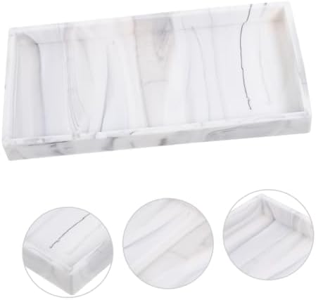 3Pcs Silicone Vanity Tray for Bathroom Storage and Toiletries Organization