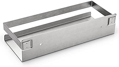OwnMy 10 Inch Stainless Steel Shower Shelf Silver