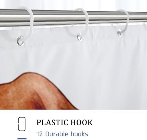 DESIHOM Cute Fall Gnomes Shower Curtain Set