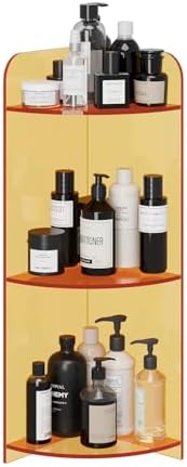 Acrylic Corner Shelf Shower Caddy with 3 Tiers