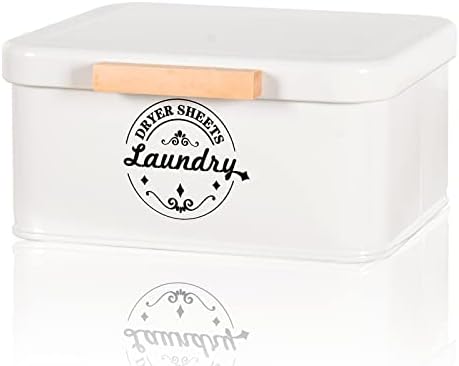 Sacreday Dryer Sheet Holder with Hinged Lid