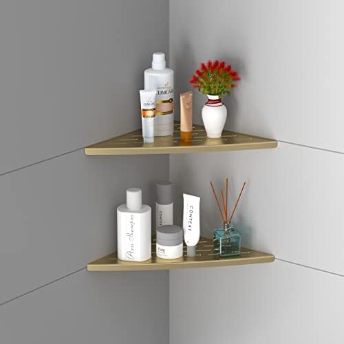 Qeke Corner Shower Shelf 2 Pack 115 Stainless Steel
