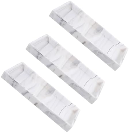 3Pcs Silicone Vanity Tray for Bathroom Storage and Toiletries Organization