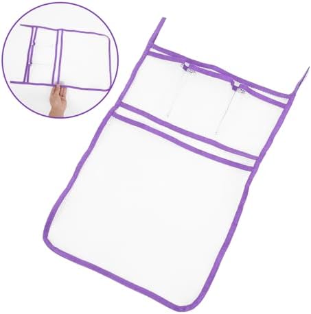 Stylish Hanging Mesh Organizer Bag for Bathroom Storage