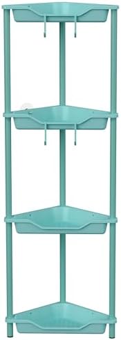 Orimade Rustproof 4 Tier Corner Shower Caddy Organizer Blue