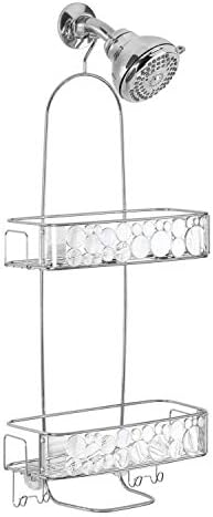iDesign Bubbli Metal Extra Large Shower Caddy
