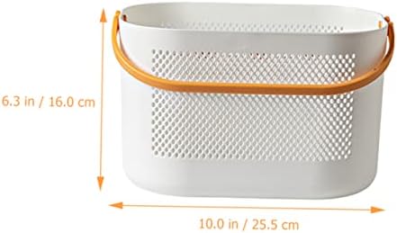 ABOOFAN Plastic Storage Basket for Bathroom and Pantry