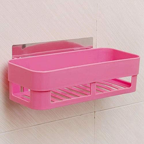 Pink Floating Wall Shelf for Bathroom and Kitchen