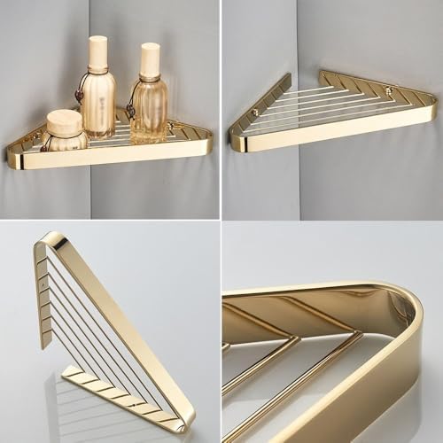Triangle Metal Corner Shower Caddy with 6 Colors