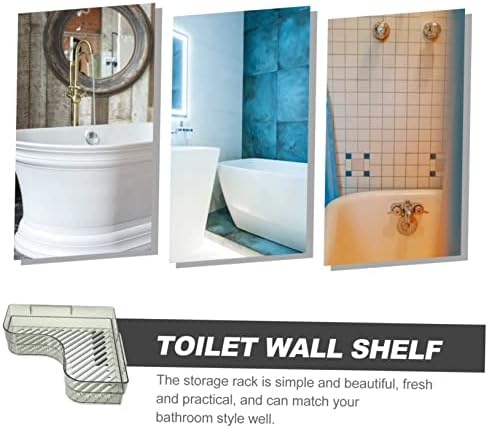 PRETYZOOM Wall Mounted Bathroom Shelf Organizer