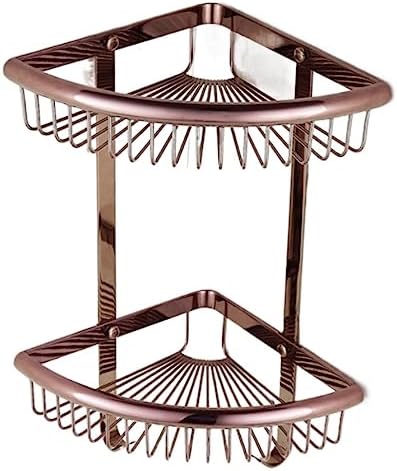 KYUSAR Corner Shower Caddy With Hooks Pink