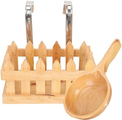 Healeved Bath Bucket Accessory Set Large Hanging Wicker Basket for Soap Storage