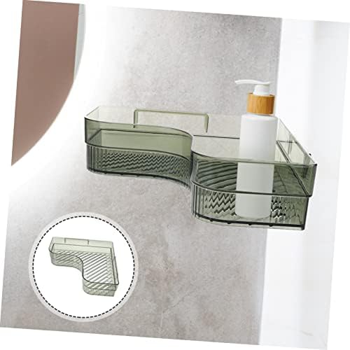 Toilet Storage Organizer Corner Shelf Wall Mount