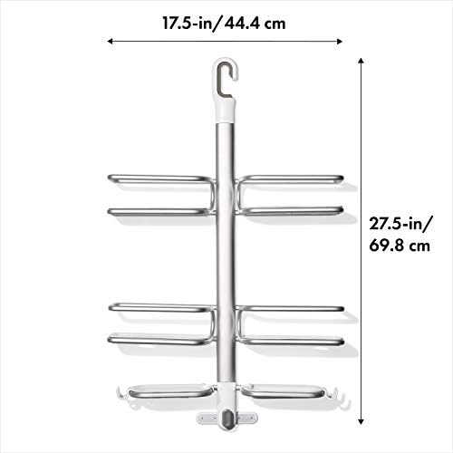OXO Good Grips Aluminum Shower Caddy Silver