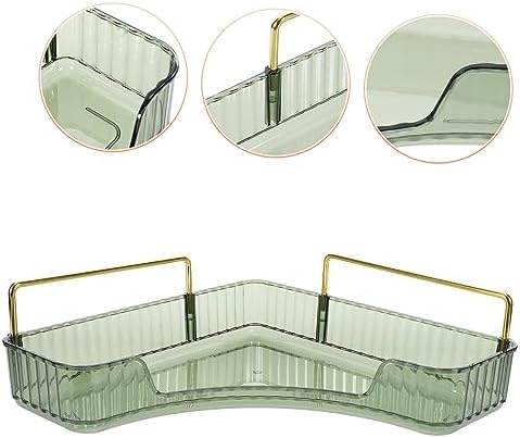 Happyyami Vanity Tray Perfume Makeup Organizer for Bathroom Counter Storage