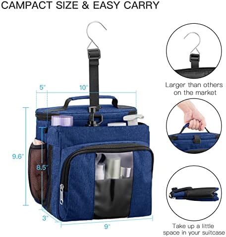 Bukere Portable Shower Caddy Tote Bag
