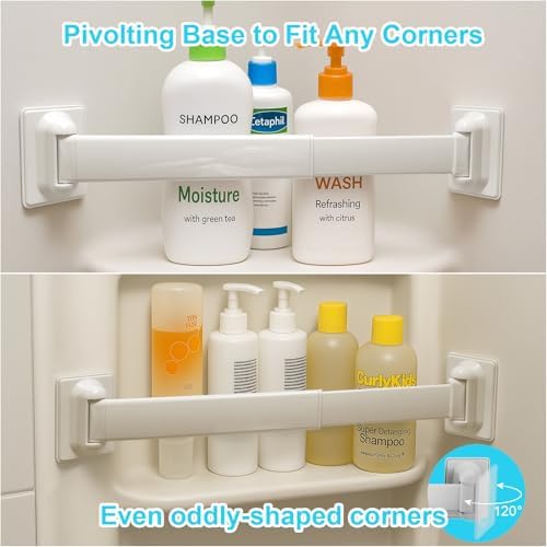 WanDwel Aluminum RV Shower Caddy 3 Pack