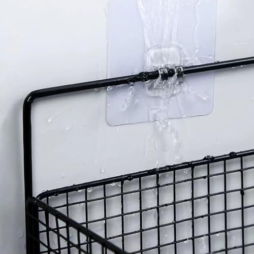 4PCS Hanging Storage Baskets for Bathroom Kitchen and Home Decor