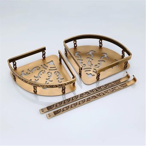 2 Tier Corner Shower Caddy with Hooks and Large Storage Capacity