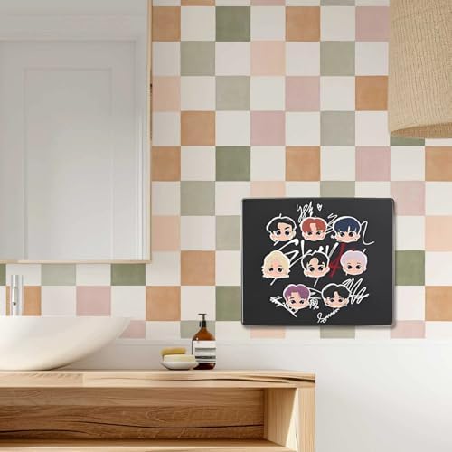 SK-Z Folding Shower Caddy for Stray Kids Fans Black One Size