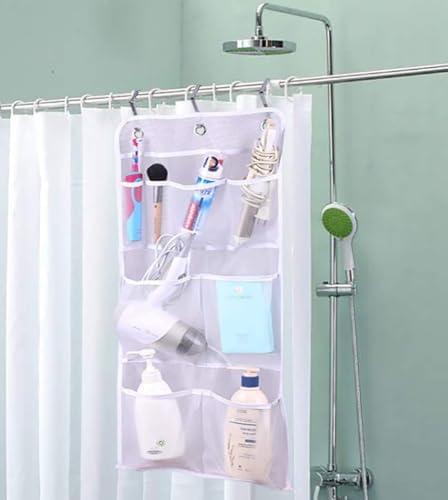 MISSLO Hanging Mesh Shampoo Shower Organizer with Rotatable Hanger