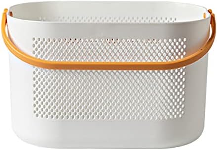 Kisangel Portable Bathroom Storage Basket Organizer for Boys and Girls Essentials
