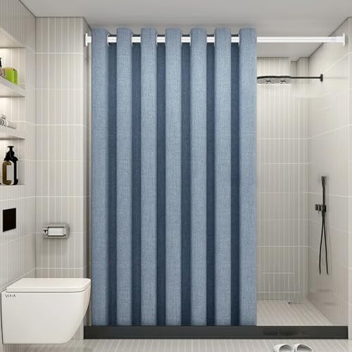 Adjustable Shower Curtain Rod 28-90 Inches Heavy Duty White