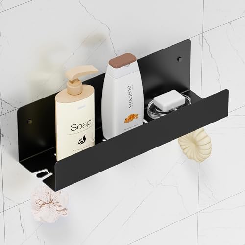 Neohomee 12 Inch Shower Caddy Organizer Black