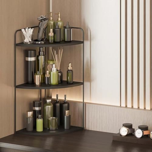 Modern Corner Counter Organizer with Waterproof Shelf