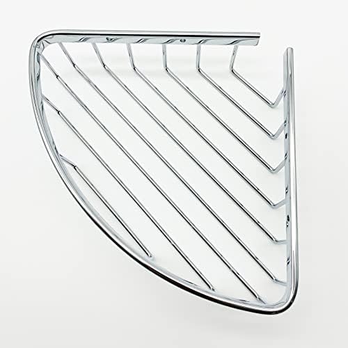 Classic Shower Corner Basket with Brass Polished Chrome