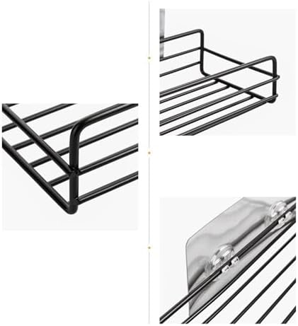 Iron Bathroom Shelf Wall Mounted Shower Caddy Organizer