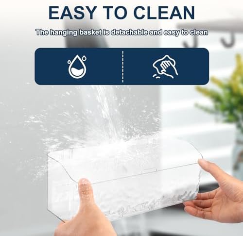 2 Pcs Adhesive Shower Caddy Large Capacity Organizer for Bath