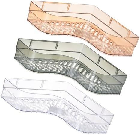 Corner Shower Caddy with Shelves Wall Mounted Plastic Bathroom Organizer