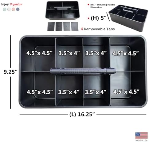 Enjoy Organizer 5 Extra Large Portable Carry Caddy