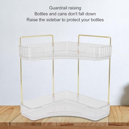 Enforose 2 Tier Corner Organizer for Bathroom