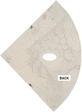 Tenedos Resin Corner Shower Shelf 8 Inch Cream
