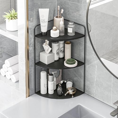 Modern Corner Counter Organizer with Waterproof Shelf