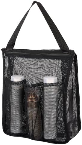 Mesh Shower Caddy Large Capacity Quick Drying Travel Toiletry Bag for Swimmers Gym Camp Travelers